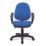Nautilus Designs Java 200 Medium Back Task/Operator Chair Fixed Arms Blue