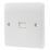 Vimark Pro 1-Gang Slave Telephone Socket White
