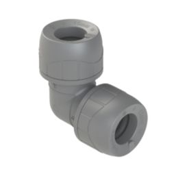 PolyPlumb Enhanced  Plastic Push-Fit Equal 90° Elbow 15mm