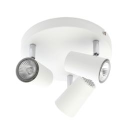 Inlight Harvey Round 3-Light Spotlight White
