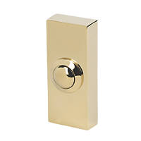 Byron  Wired Doorbell Bell Push Brass