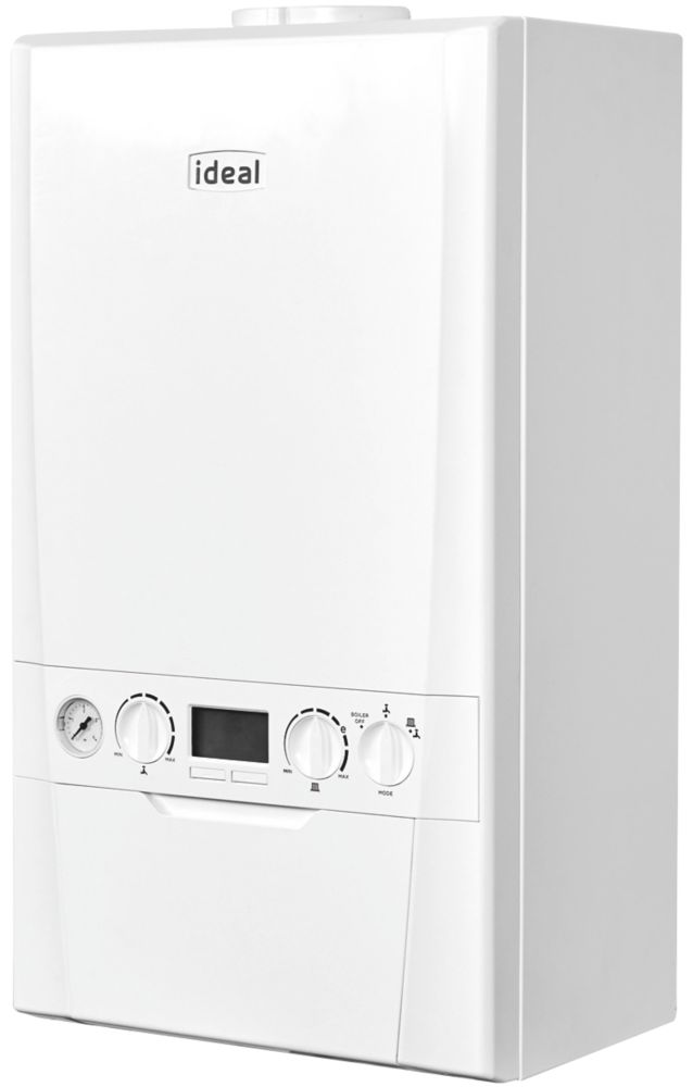 Ideal Heating Logic+ Combi C35 Gas Combi Boiler White - Screwfix