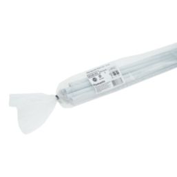 Flomasta  Push-Fit PE-X Pipes 15mm x 3m White 10 Pack