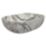 Rectangular White Marble Washbowl No Tap Holes 460mm