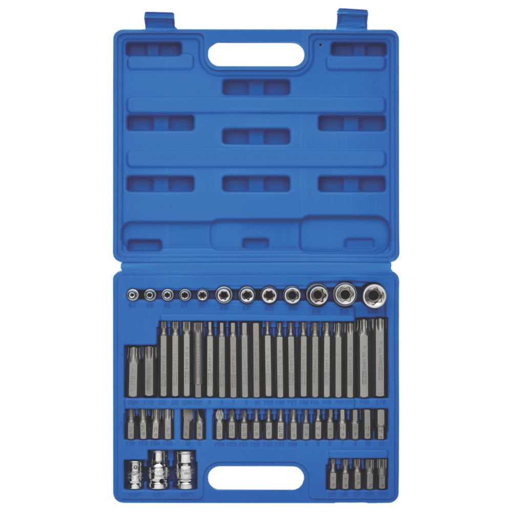 Draper Expert Mixed Drive Mechanics Socket & Bit Set 61 Pieces