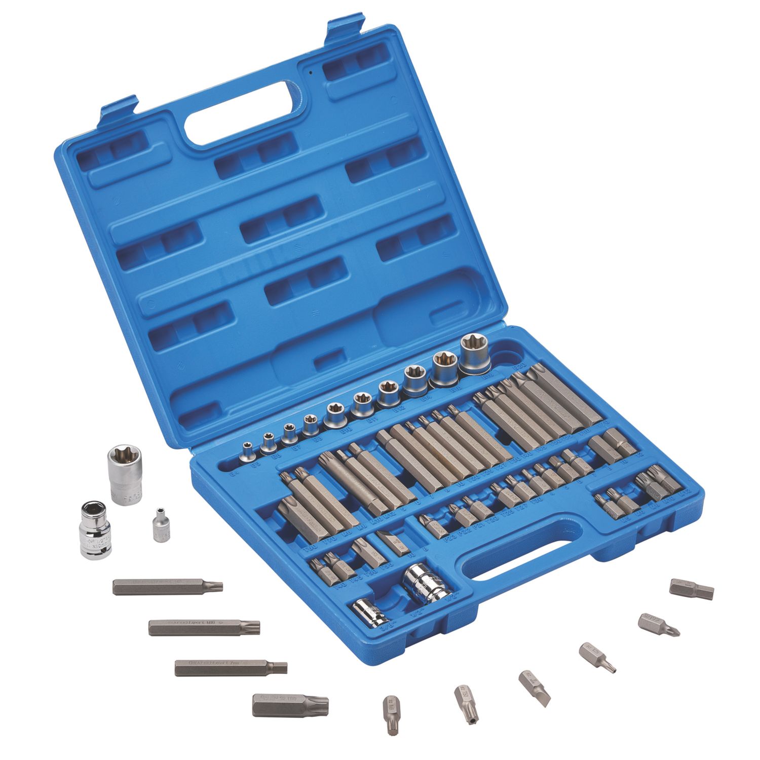 Draper Expert Mixed Drive Mechanics Socket & Bit Set 61 Pieces (809CN)