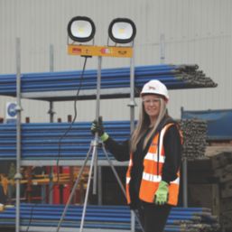 LED Twin Head Tripod Work Light Bundle 35W 11000lm 110V 4 Week Hire