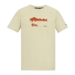 Regatta Cline IX Short Sleeve T-Shirt White Stone Wilderness Medium 40.9" Chest