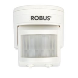 Robus Proton Indoor & Outdoor White PIR Sensor 180°