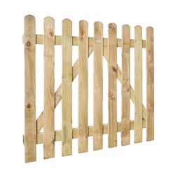 Forest  Garden Gate 1000mm x 900mm Natural Timber