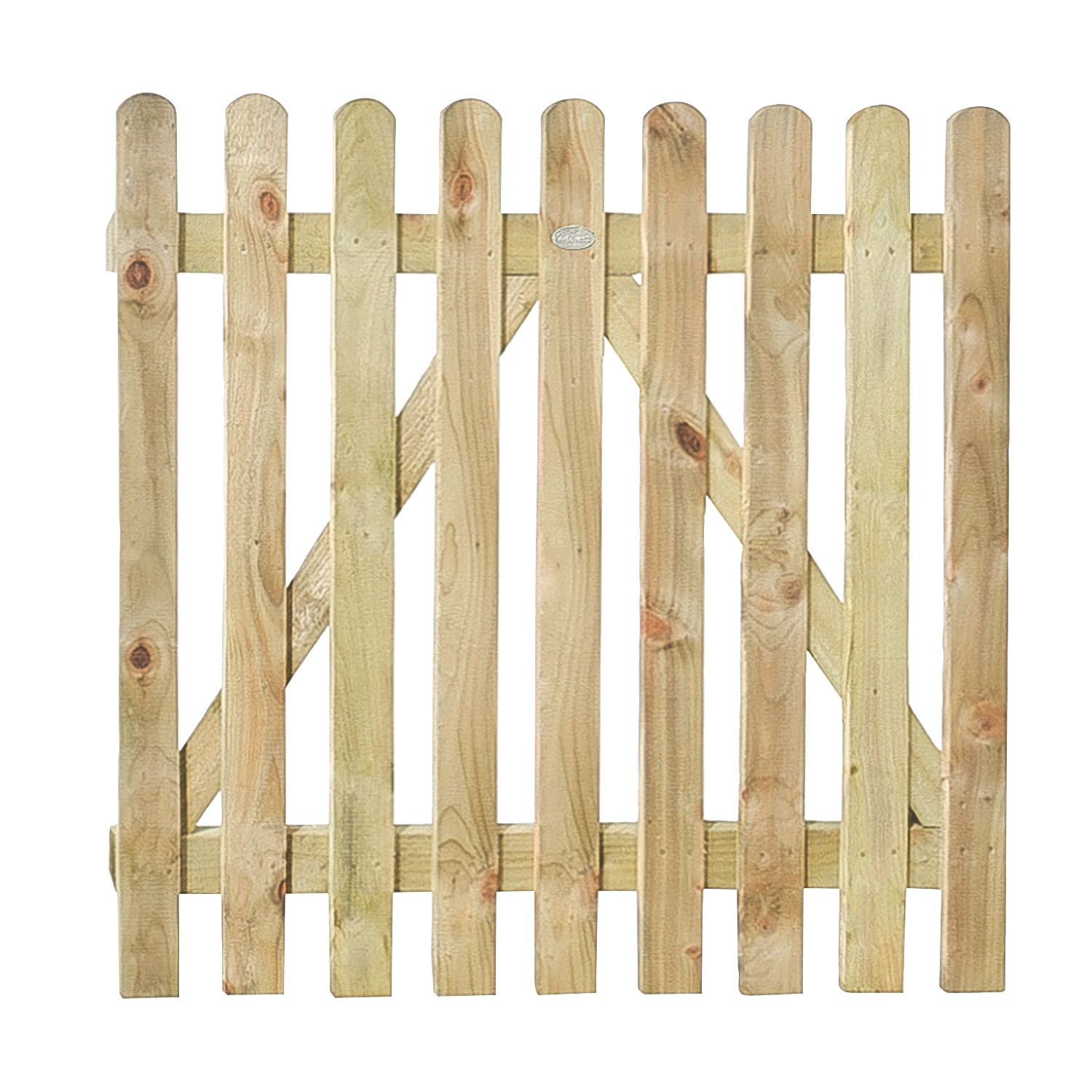 Forest Garden Gate 1000mm x 900mm Natural Timber (809JG)