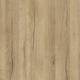 Wilsonart Matt Brown Wood Effect Laminate Upstand 3000mm x 100mm x 20mm