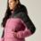 Regatta Aldthorn Womens Hooded Puffer Jacket (colour-block) Violet/Black - 0W3 Size 8