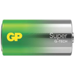 GP Batteries Super C Alkaline Batteries 4 Pack