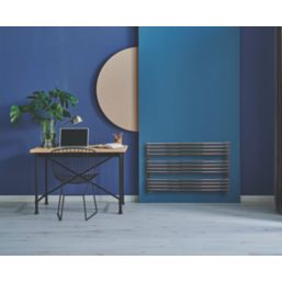 Towelrads 600mm x 1000mm 805BTU Chrome Flat Designer Towel Radiator