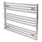 Towelrads 600mm x 1000mm 805BTU Chrome Flat Designer Towel Radiator