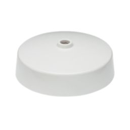 Knightsbridge  Ceiling Rose Light Fitting White 3.5" 10 Pack