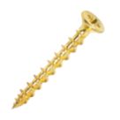 Hinge-Tite  PZ Double-Countersunk Thread Cutting Hinge Screws 4mm x 30mm 50 Pack