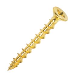 Hinge-Tite  PZ Double-Countersunk Thread Cutting Hinge Screws 4mm x 30mm 50 Pack