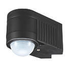 Zinc ALIA Indoor & Outdoor Black PIR Corner Sensor 360°
