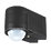 Zinc ALIA Indoor & Outdoor Black PIR Corner Sensor 360°