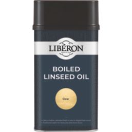Liberon 1Ltr Clear Natural Solvent-Based Interior Wood Linseed Oil