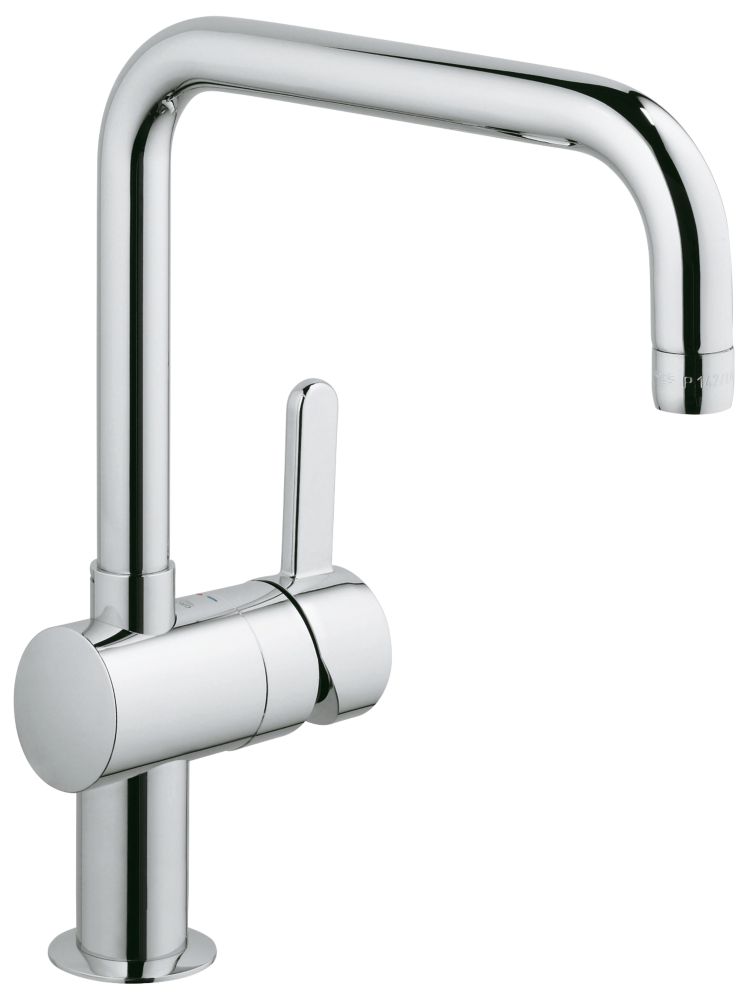 Grohe Flair Mono Mixer Kitchen Tap Chrome Screwfix