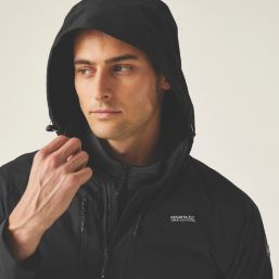Regatta Calderdale VI Waterproof & Breathable Jacket Black Medium Size 45.2" Chest