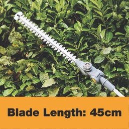Titan TTT831HDC 18V 1 x 2.0Ah Li-Ion TXP Brushless Cordless Hedge Trimmer & Pole Saw Kit