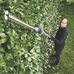 Titan TTT831HDC 18V 1 x 2.0Ah Li-Ion TXP Brushless Cordless Hedge Trimmer & Pole Saw Kit