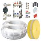 Towelrads Wired Wet System Underfloor Heating 40m²