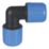 Flomasta  MDPE Elbow 25mm x 25mm