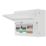 British General Circuit Protection 6-Module 6-Way Populated High Integrity Main Switch Consumer Unit