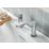 Bristan Liso Chrome-Plated 134mm Deck Mounted Round Head 2 Tap Holes Bath Mixer Tap