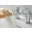 Bristan Liso Chrome-Plated 134mm Deck Mounted Round Head 2 Tap Holes Bath Mixer Tap