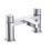 Bristan Liso Chrome-Plated 134mm Deck Mounted Round Head 2 Tap Holes Bath Mixer Tap