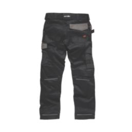Scruffs Pro Flex Holster Work Trousers Black 30" W 32" L