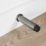 Eclipse Cylindrical Knurled Wall Mounted Projection Door Stop 20 x 83mm Dark Bronze