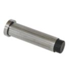 Eclipse Cylindrical Knurled Wall Mounted Projection Door Stop 20 x 83mm Dark Bronze