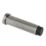 Eclipse Cylindrical Knurled Wall Mounted Projection Door Stop 20 x 83mm Dark Bronze