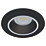 Calex Halo Fixed  LED Downlight Black 6.5W 340lm 3 Pack