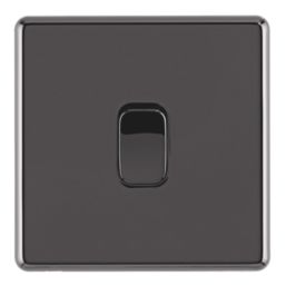 Arlec  10A 1-Gang Intermediate Switch Black Nickel