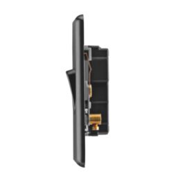 Arlec  10A 1-Gang Intermediate Switch Black Nickel