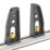 Van Guard VG333-2 Citroen Dispatch 2016 on ULTI Van Roof Bars 1400mm