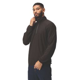 Regatta Navigate Half Zip Fleece Black/Seal Grey 2X Large 47" Chest