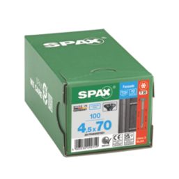 Spax  TX Countersunk Self Drilling Facade Screws 4.5mm x 70mm 100 Pack