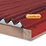Corrapol-BT Rock n Lock Aluminium Rigid Side Flashing Red 125 x 97mm x 6m