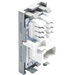 British General  Modular Slave Telephone Socket Grey