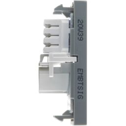 British General  Modular Slave Telephone Socket Grey