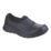 Skechers Sure Track Size 2 Womens Black  Slip-On Occupational Work Shoes